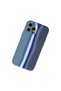 Apple iPhone 12 Pro Case Ebruli Launch Silicone - Blue-Gray - 2