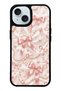 iPhone 15 Glossy Phone Case with Blush Pearl Bow Design