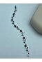 Silver Color Red Floral Ivy Bracelet - 26Blks04