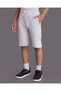 Senior Boys White Striped Casual Set - 3