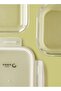 6 Piece Borosilicate Glass Food Container Set - Airtight Lids - Lunch Box - Rectangle + Square - 3