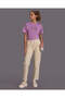 Senior Girls Beige Cargo Pants