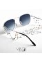 Iris Women's Eyewear Chain, 925 Sterling Silver, Eyewear Chain, with Crystal, Handmade Adjustable Jewelry - 2