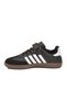 Black and White Velcro Lightweight Flexible Boys' Sports Shoes 753 F - 4