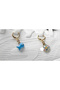 2-Pack Metal Charm Shoes / Bikini / Bag Etc. Multi-Purpose Buckle