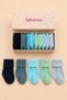 Organic Cotton 5-Piece Boxed Premium Newborn Baby Socks
