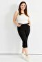 Normal Waist Normal Black Women's Trousers 25Ysl5381-Bb - 3