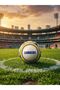 World Cup FIFA 2026 Size 5 Soccer Ball 2026 Tournament Training Ronaldo Fan Football Outdoor Indoor Ball for Adults Kids Teens CR7 - 5