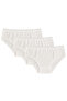 Lycra Girls' Panties Ecru 3-Pack