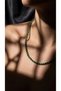Crystal Bead Women's Necklace Gold Dorika Bead Detailed Green Jewelry - 3