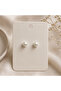 Ivory Elegance Studs