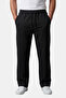 Black Baggy Style Lycra Elastic Drawstring Men's Sports Trousers 2600262 - 2
