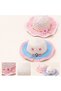 2-8 Years Old Summer Children's Straw Hat I Summer's Favorite Girls' Straw Hat I Floral Detailed Summer Beach Hat I Stylish and Lightweight - 2