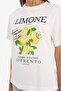 100% Cotton Relax Fit Crew Neck Fruit Printed Combed Cotton Short Sleeve Ecru T-Shirt G2275Ax26Sp - 4