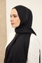 شال قطني من نايا بنمط SH أسود - 4