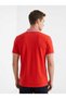 Men's Polo Neck Short Sleeve Tshirt Orange - 3