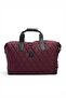 Burgundy - Black Memory Unisex Women's Men's Travel Bag Sp1141