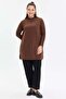 Two-Thread Stand Collar Zippered Single-Pocket Tunic - 2