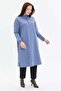 Stand collar two thread zippered tunic - 4