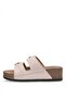 Elit Asern1701S Women's Flat Slippers Beige - 4