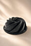 Slice Cast Granite Fireproof Non-Stick Wind Slice Cake Mold 26 cm Black