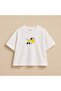 Girl's Lemon Embroidered T-Shirt