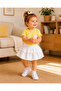 Baby Girl & Child Ruffled Skirt Bow Blouse Set - 3