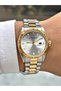 Special Design Calendar Silver-Gold Color Steel Cord Women Wrist Watch See1009Mr - 4
