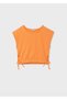 6029 Girl's Orange Tshirt - 2