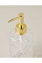 Karina Glass Bathroom Liquid Soap Dispenser 17.5 cm Transparent - 3