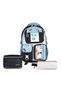 Set of 3 Children's Primary School Bags with Pen Holder and Lunch Bag Backpack Rlx-1950 - 2