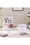 Egale Stackable Storage Box with Latching Lid 84L 65x47x35.5cm -Clear - 3