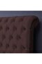 AURORA HEADBOARD VELVET BROWN L-180 : H-125 CM - 4
