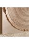 Boho Resort Handmade Framed Wall Art Dia 105cm - Natural - 2