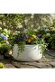Ashen Ceramic Planter 42.5x42.5x24cm - Grey