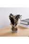 Tessi Dried Bouquet in Glass Jar H25cm - Black - 3