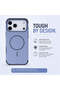 Halo Misty Blue Magsafe Matte iPhone 17 Pro (6.3") Case - 5