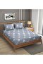 Premium King Size Flat Bedsheet with 2 Matching Pillowcases – Luxury Oversized 275x275 cm Bedding Set - 2