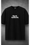 Iron Maiden Oversize Black T-Shirt with Front and Back Print Unisex Heavy Metal T-Shirt - 3