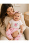 100% Cotton Watermelon Patterned Baby Girl Set Body Pants Set 0-3 Months 3-6 Months 6-9 Months - 4