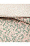 Chirping Bloom Easy-Iron Double Duvet Cover Set 200X220 cm Pink - Green - 2