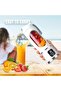 Portable USB Rechargeable Mini Blender 450ML – 12-Blade Juicer with Digital Display, 3 Modes - 4