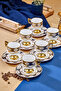 Zerina 6-Person 90 ml Porcelain Coffee Cup Set Ckr4528 - 2