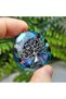 Moonstone - Moonstone - Amethyst - Garnet - Tree of Life Orgonite Pendant - Turquoise Color (Handmade Design Products) - 2