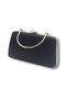 Varol 747-26 Satin Glitter Steel Case Evening Dress Bag