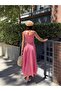 Red Gingham Long Dress - 261093 - 7