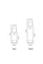 Plastic 10ml Travel Size 5ml 10ml Clear Airless Cosmetic Cream Pump Bottle Refillable Gel Lotion Dis - 5