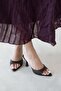 Franco Women's Heeled Leather Slingback Shoes - 2