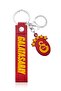 Red Charm Arma Silicone Keychain