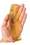Natural Ox Horn Sparse Toothed Bone Comb Kt-171 - 18 cm for Curly and Wavy Hair - 3